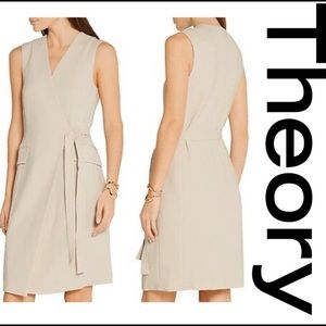 Theory wrap dress “Livwilth” size 6